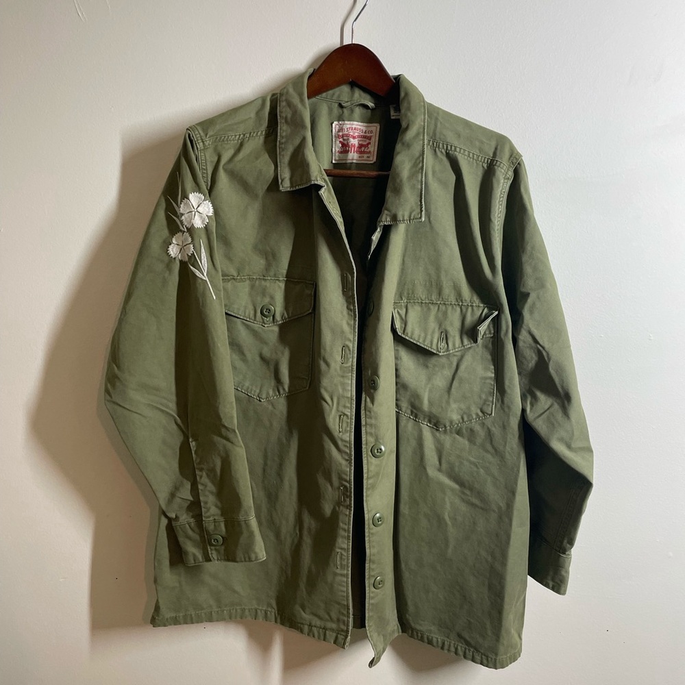 Levi’s Army Green Jean Jacket